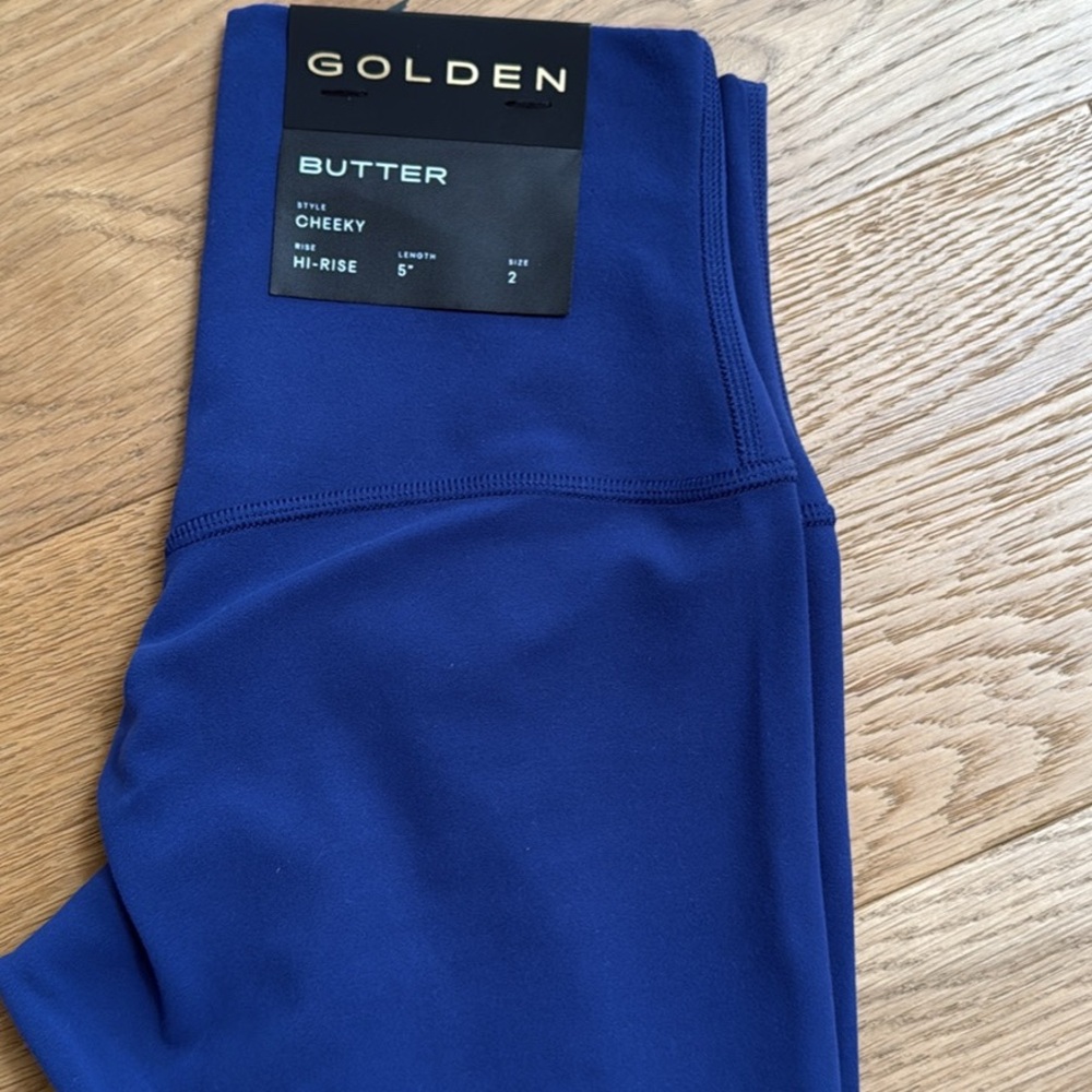 TNA GOLDEN Butter Cheeky Biker Shorts